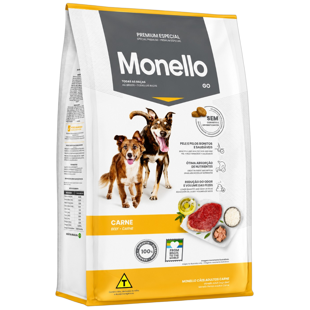 Monello Monello GO Perro adulto Carne (Todos los tamaños)