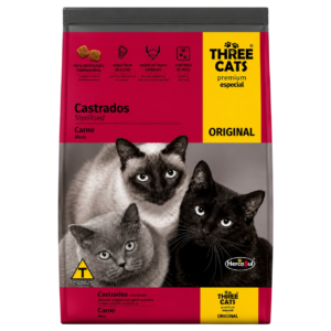 Three Cats Gato Castrado